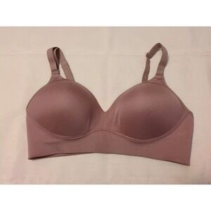 Warners Wireless Comfort Mauve Color Bra Size 38C